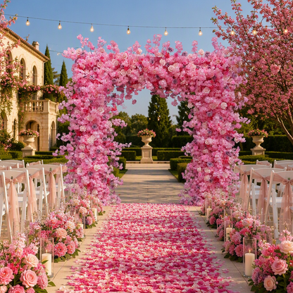 Cherry Blossom Square Arch