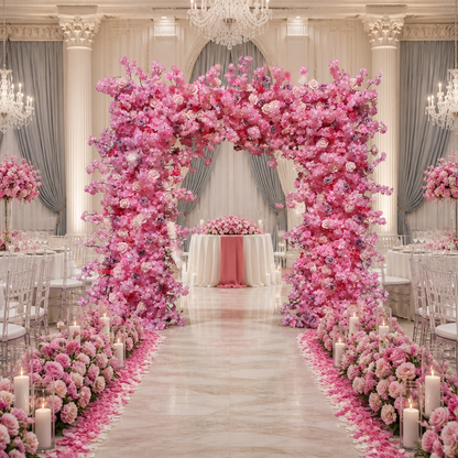 Cherry Blossom Square Arch
