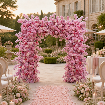 Cherry Blossom Square Arch