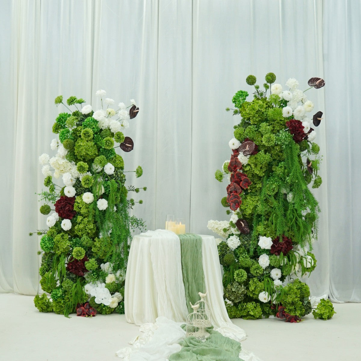 Caterpillar & Tillandsia Floral Arch