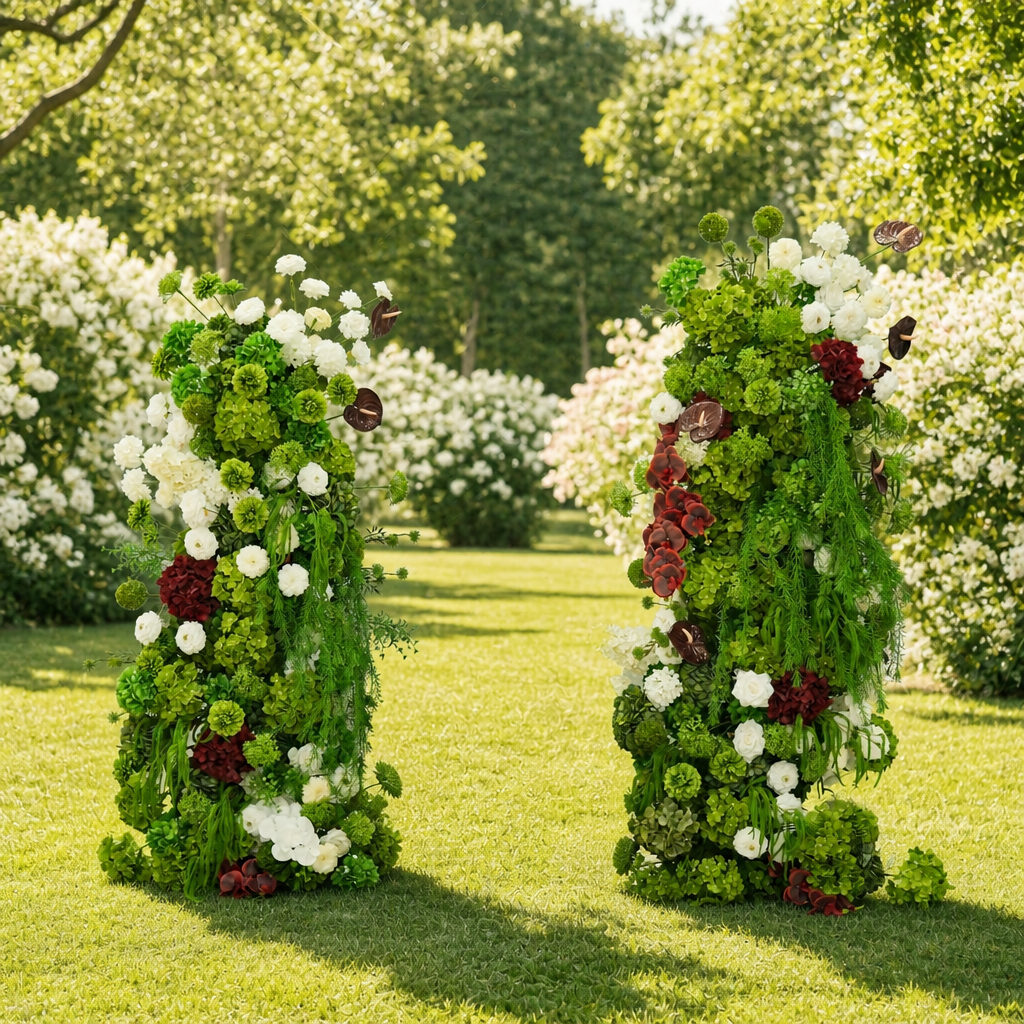 Caterpillar & Tillandsia Floral Arch