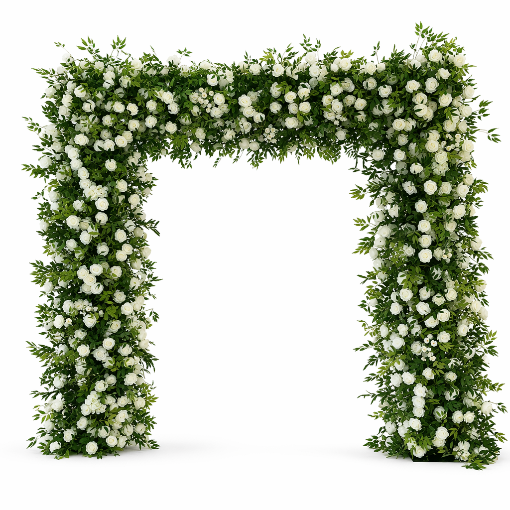 Willow Leaf Square Floral Arch