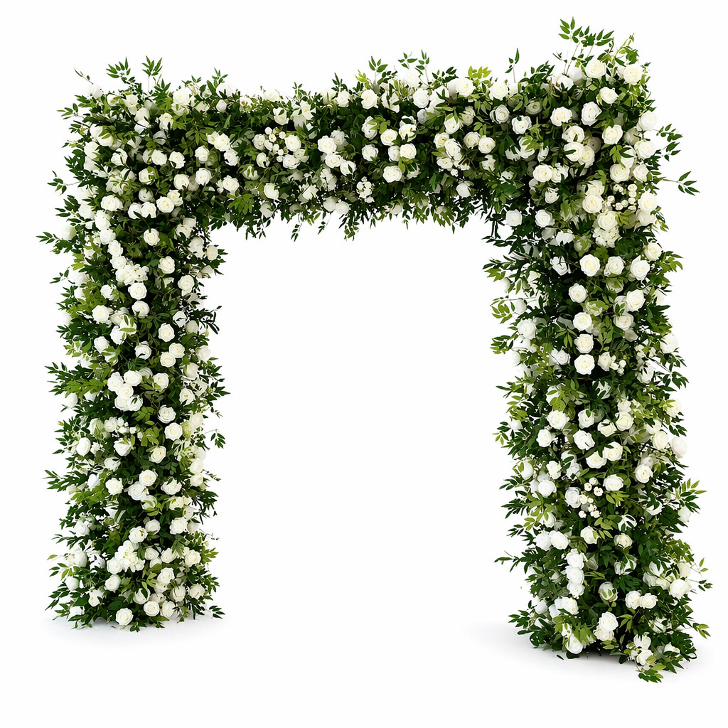 Willow Leaf Square Floral Arch