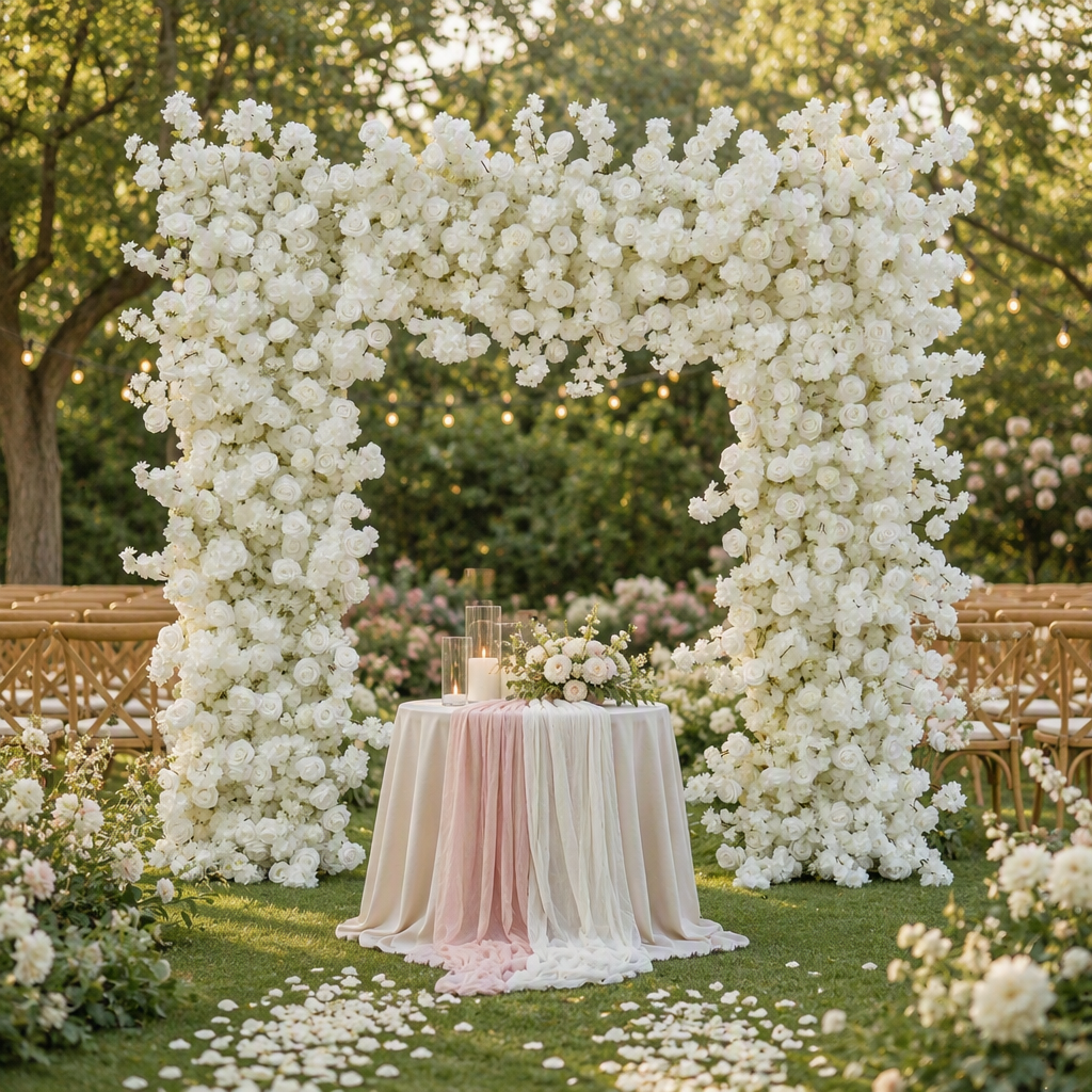 Cherry Blossom Square Arch