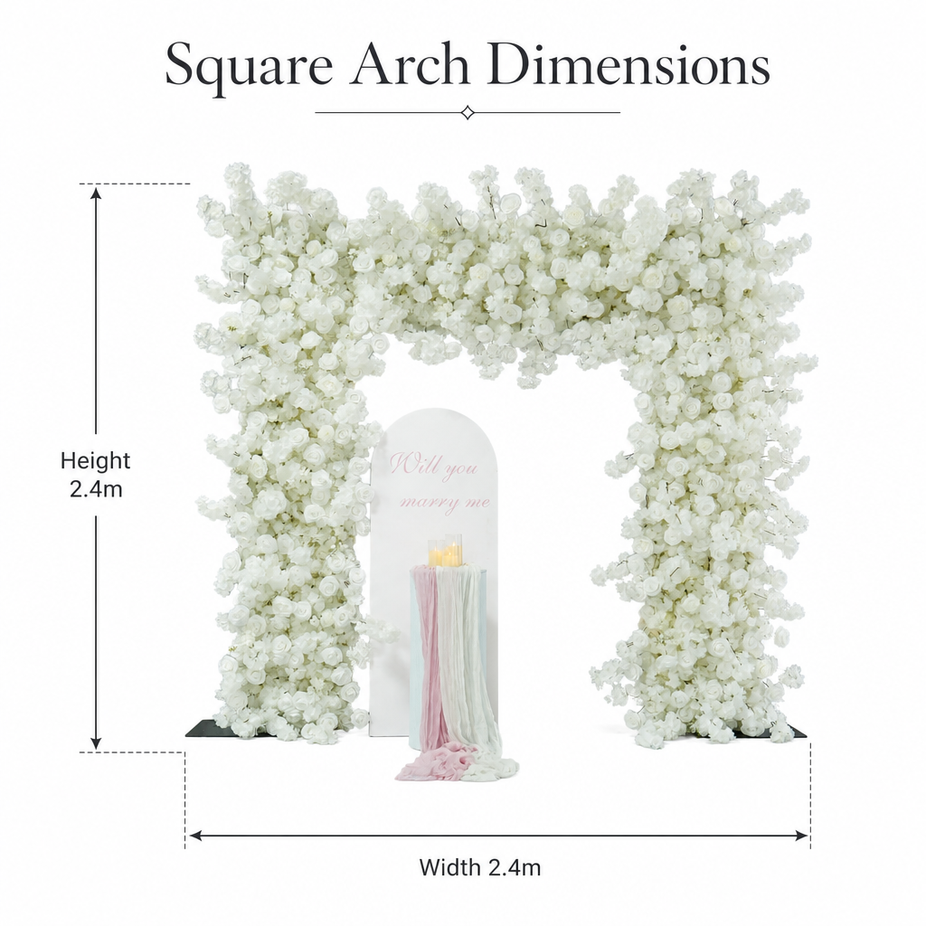 Cherry Blossom Square Arch