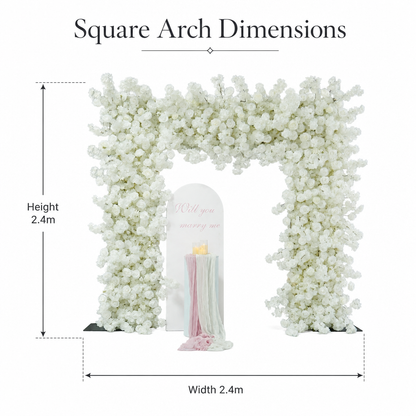 Cherry Blossom Square Arch