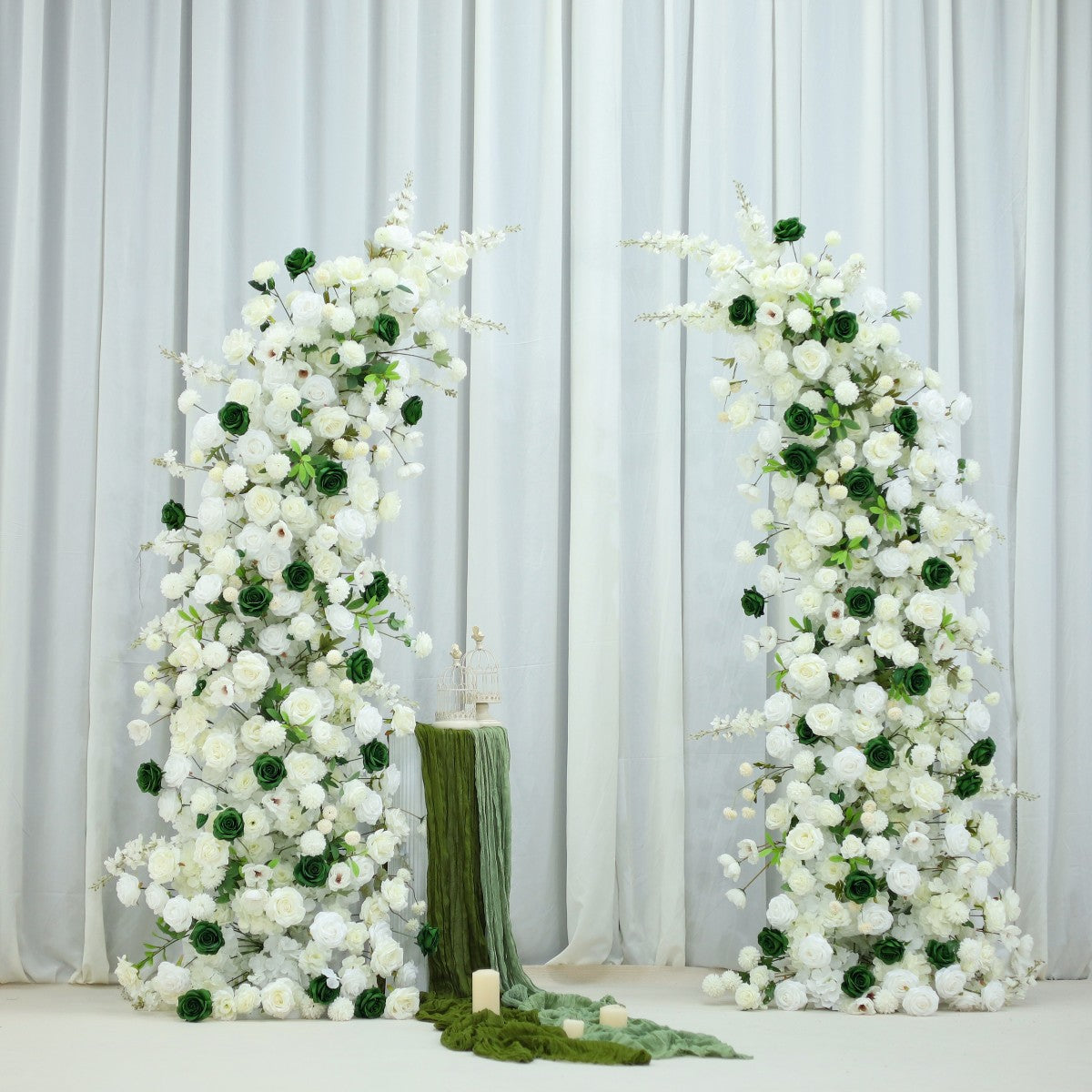 Mixed Floral Arch with Rose, Hibiscus & Peony