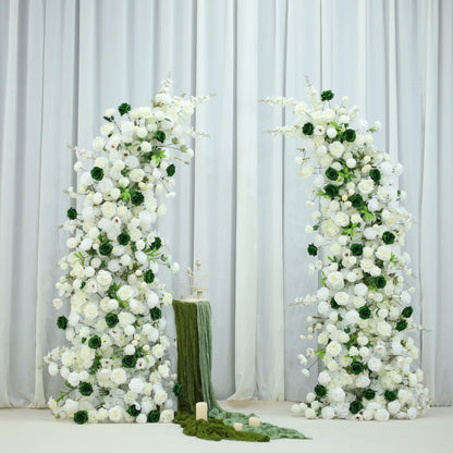 Mixed Floral Arch with Rose, Hibiscus & Peony