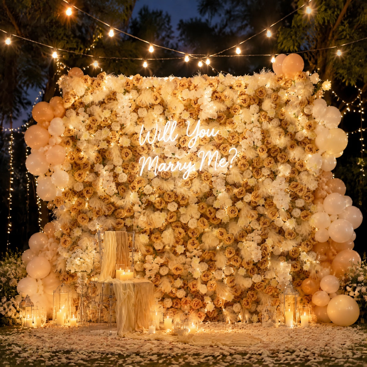 Reed-colored Phalaenopsis Orchid Flower Walls