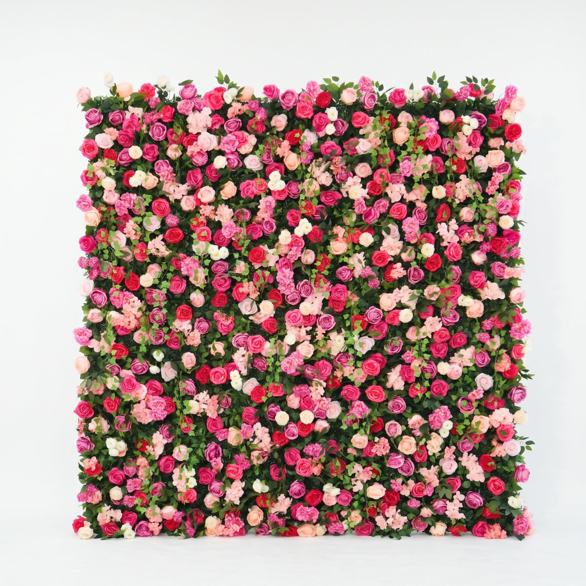 Iceberg Rose Grid Flower Walls