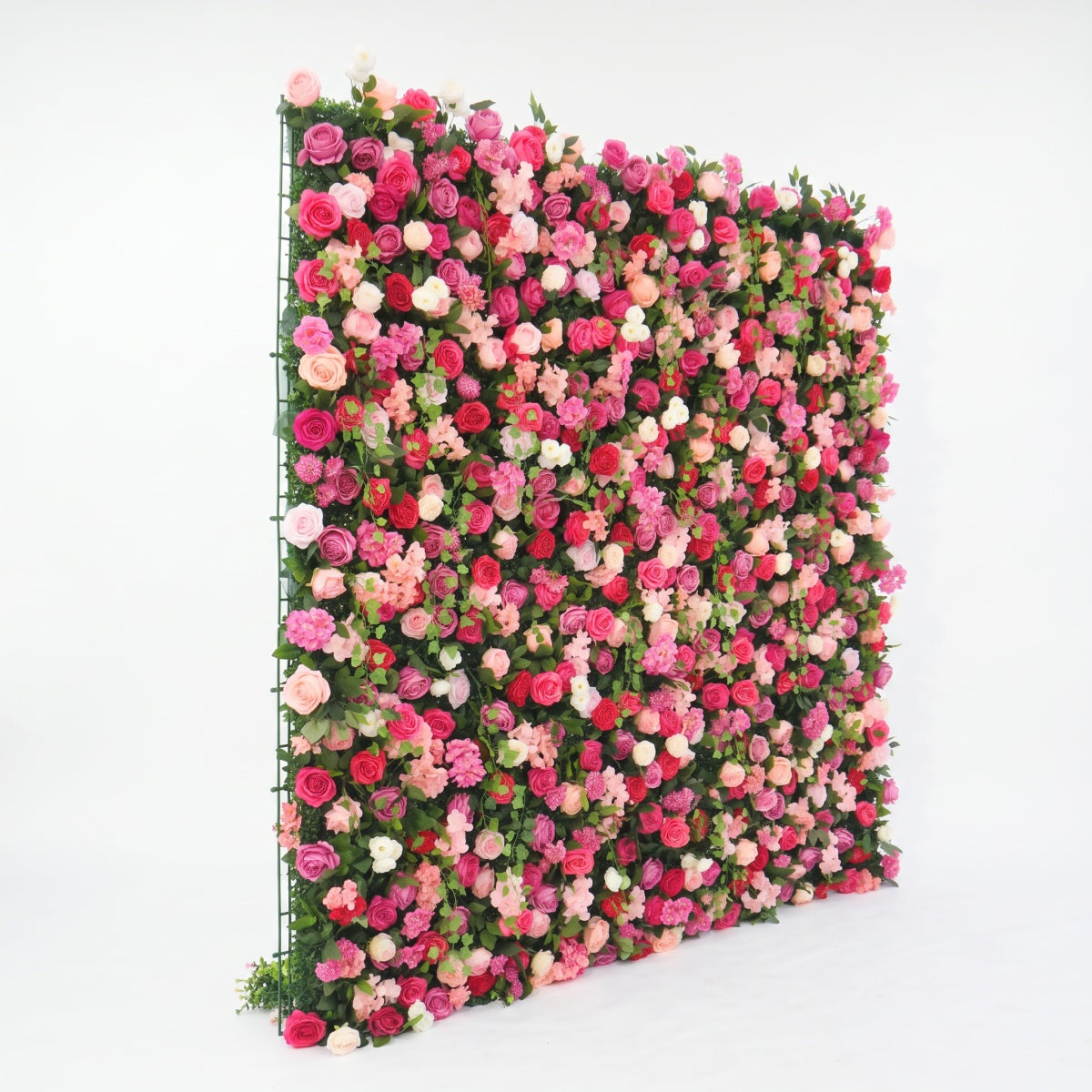 Iceberg Rose Grid Flower Walls