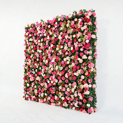 Iceberg Rose Grid Flower Walls