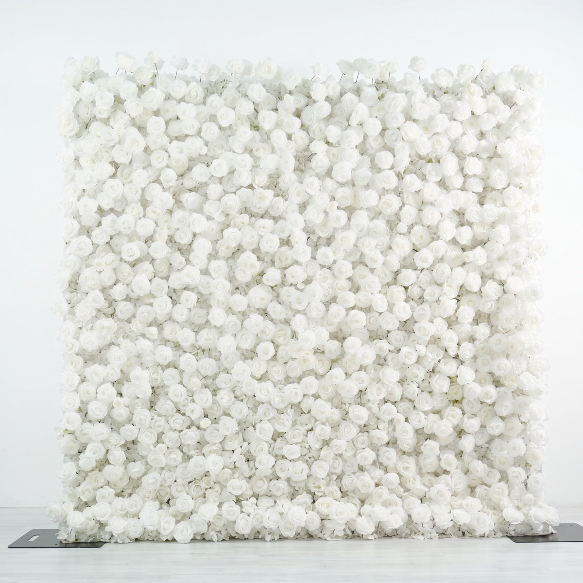 All White Rose Flower Walls